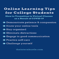 Online Learning Tips for College Students (Amid Coronavirus) - The Intern  Hustle
